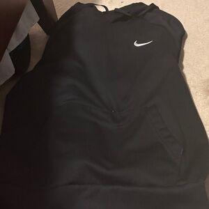 Nike Black Pullover with White Swoosh